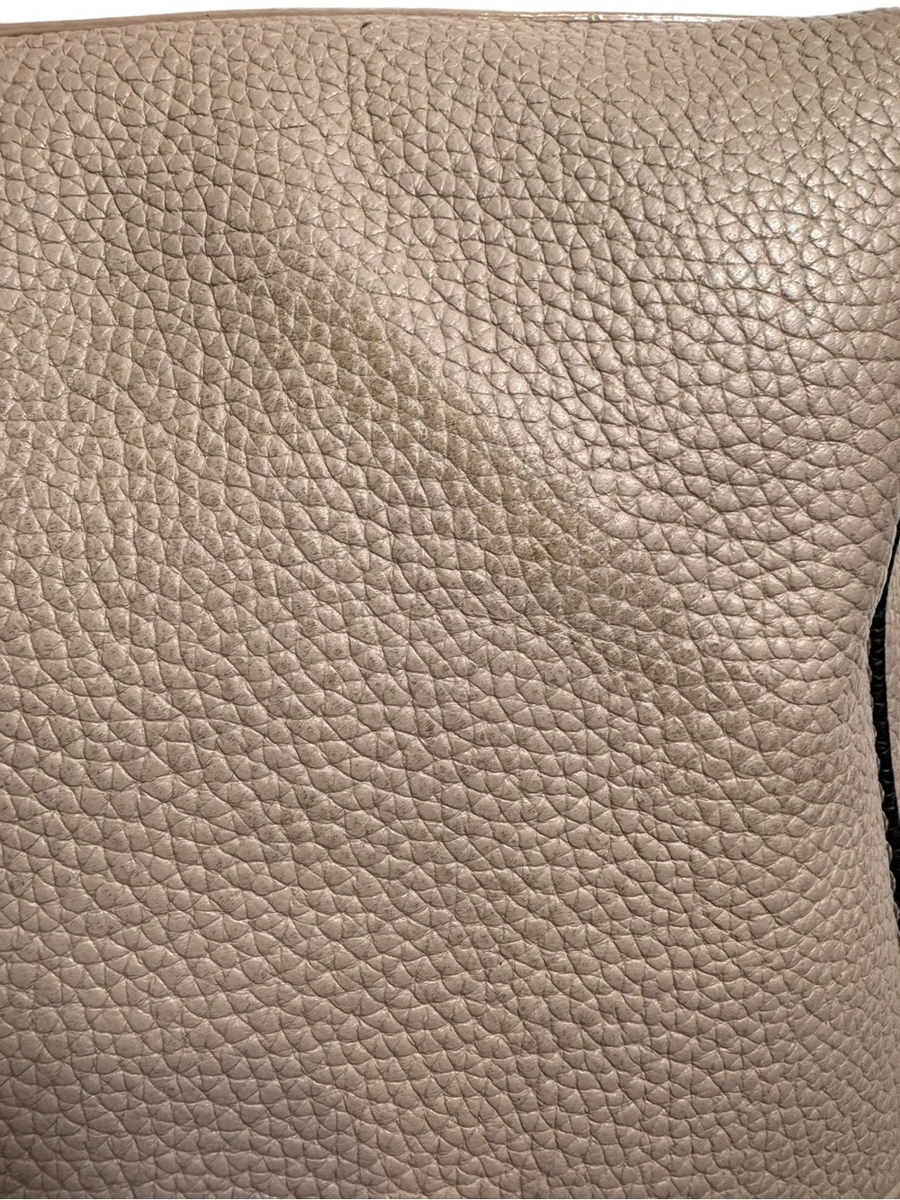 Kate Spade New York Pebbled Leather Crossbody‎ Bag Taupe Tassel Flap Top Handle